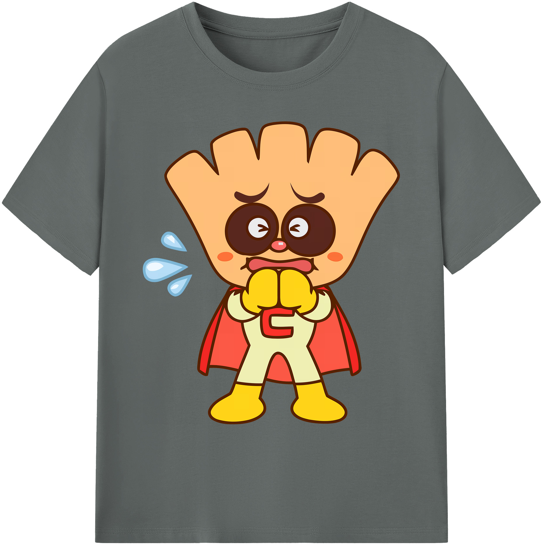 （画像用） アンパンマン Anpanman 綿100％ メンズ半袖Tシャツ｜肌触りやわらか＆通気性